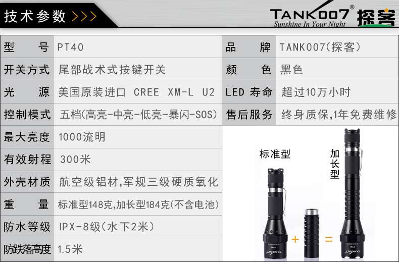 手电PT10，为战术而生
